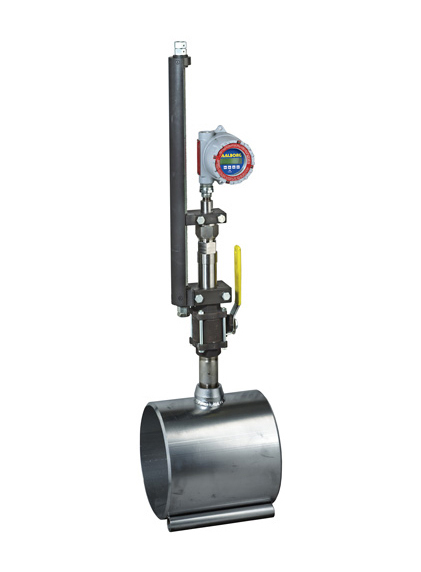 Einf�gungs-Vortex-Durchflussmesser [iVX], Aalborg Vortex Insertion iVX Rev A